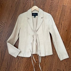 Tan Suede Blazer